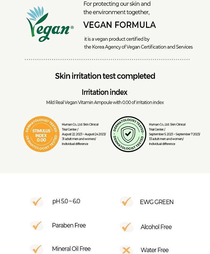 Klavuu Real Vegan Vitamin Ampoule - 30ml
