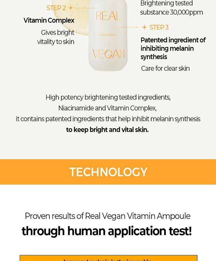 Klavuu Real Vegan Vitamin Ampoule - 30ml