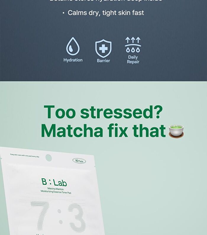 Essence Toner Pad - 5 Types - Matcha Allantoin Moisturizing