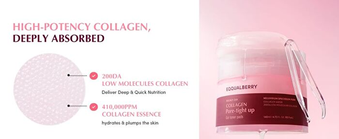 Collagen Pore-Tight Up Gel Toner Pads - 60 Pads