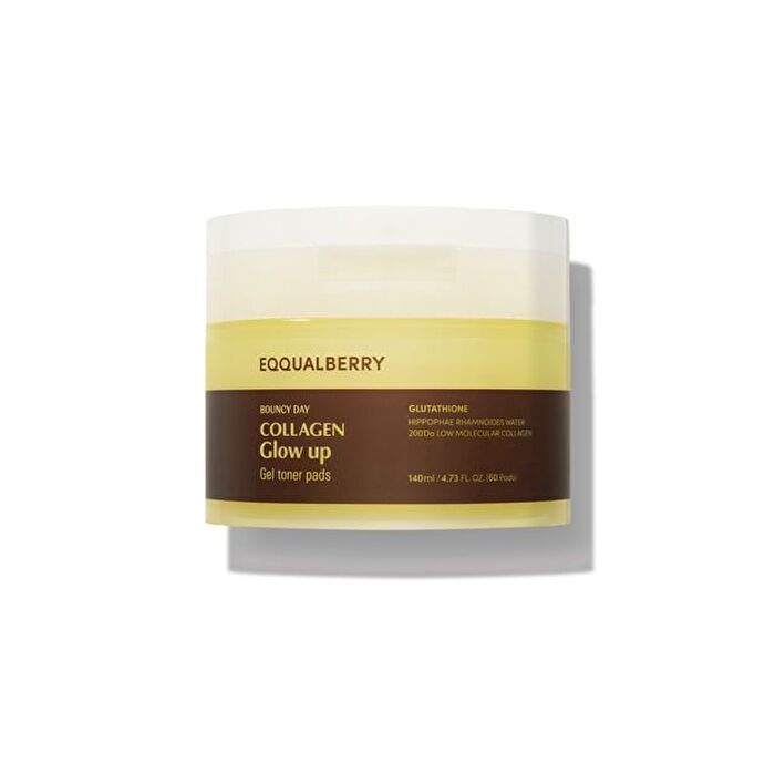 Collagen Glow Up Gel Toner Pads - 60 Pads