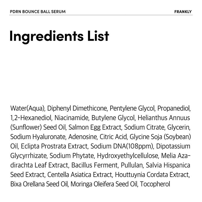 Frankly PDRN Bounce Ball Serum - 30ml