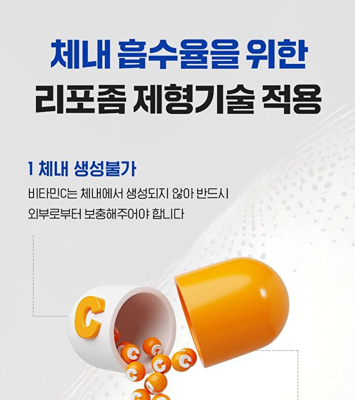 Premium Mega-C Liposomal Vitamin C - 2025 Version - 1100mg x 30 tablets