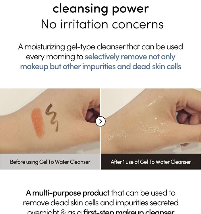 Lagom Cellup Gel To Water Cleanser Mini 30ml - 2025 Version - 30ml