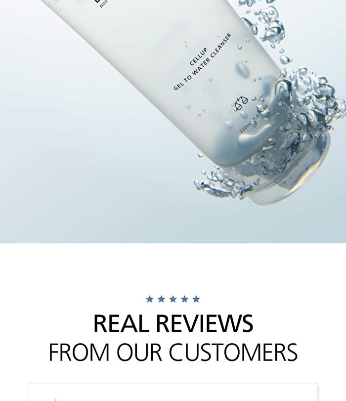 Lagom Cellup Gel To Water Cleanser Mini 30ml - 2025 Version - 30ml