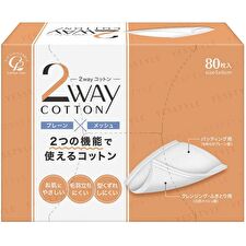 Cotton labo 2 Way Cotton Pad - 80 pcs
