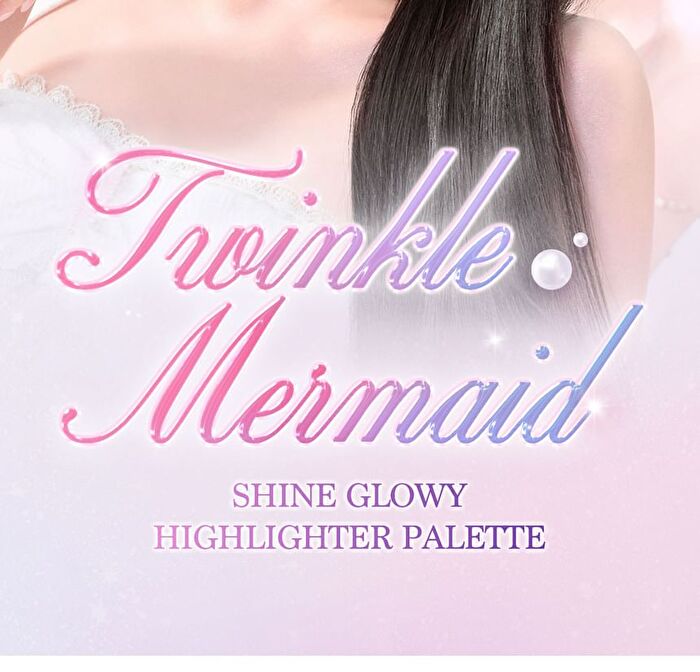 dasique Shine Glowy Highlighter Palette Twinkle Mermaid Collection - #01 Twinkle Mermaid