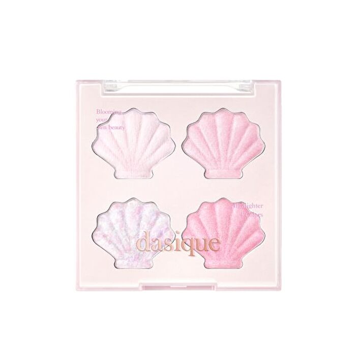 dasique Shine Glowy Highlighter Palette Twinkle Mermaid Collection - #01 Twinkle Mermaid