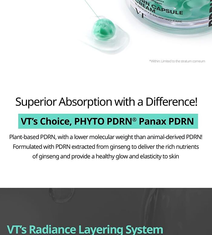 Vt PDRN Capsule Cream 100 - 50ml
