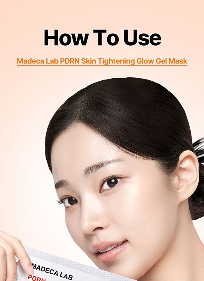 Madeca Lab Glow Gel Mask 1 pc - 2 Types - Hyal Waterfull