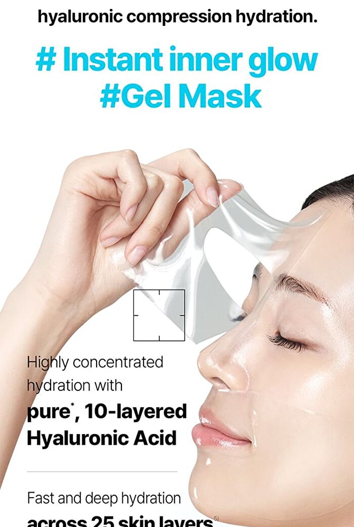 Madeca Lab Glow Gel Mask 1 pc - 2 Types - Hyal Waterfull
