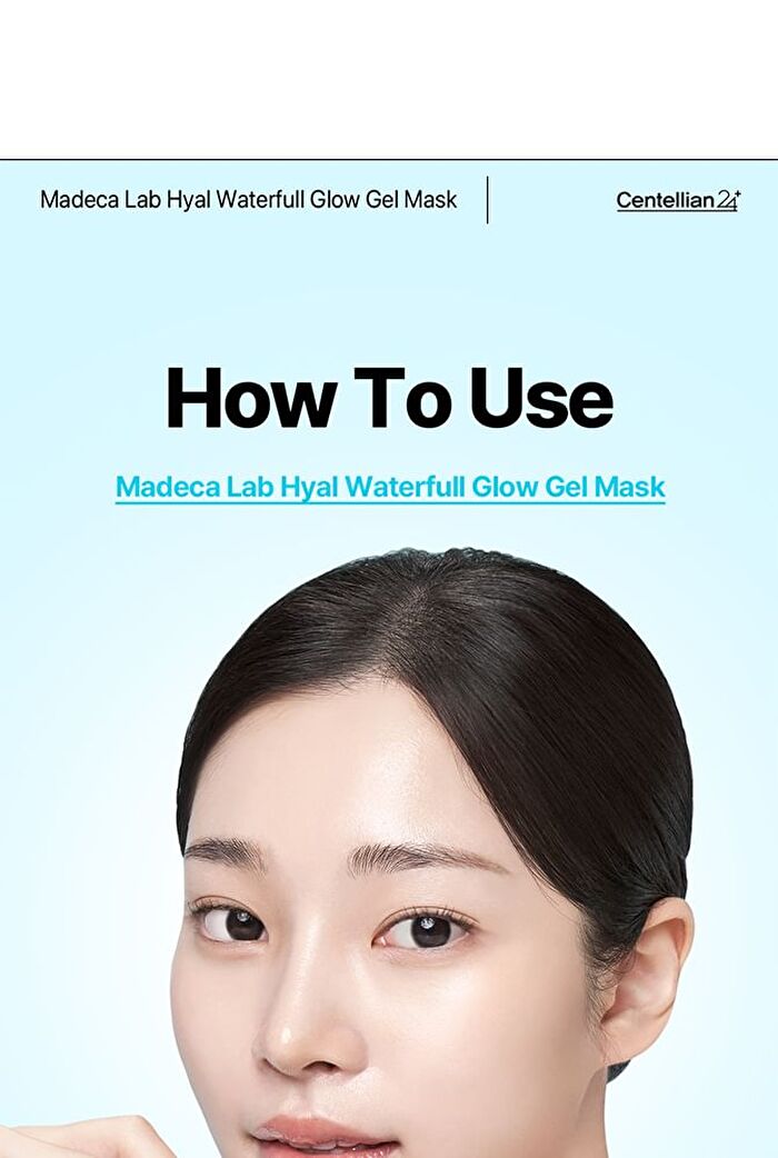 Madeca Lab Glow Gel Mask 1 pc - 2 Types - PDRN Skin Tightening