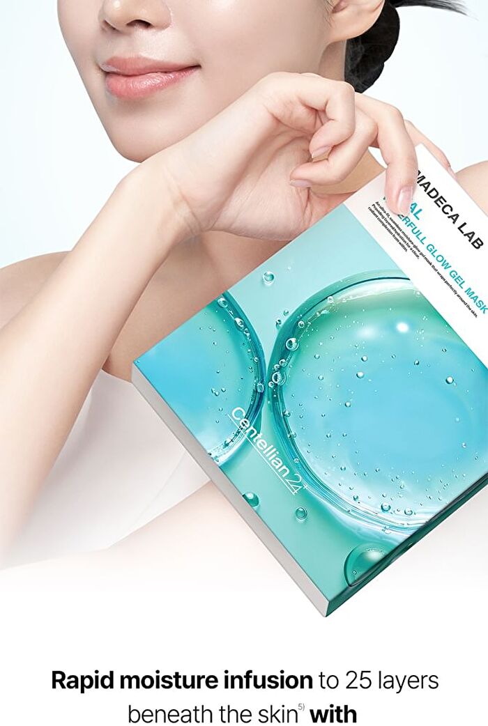 Madeca Lab Glow Gel Mask 1 pc - 2 Types - PDRN Skin Tightening