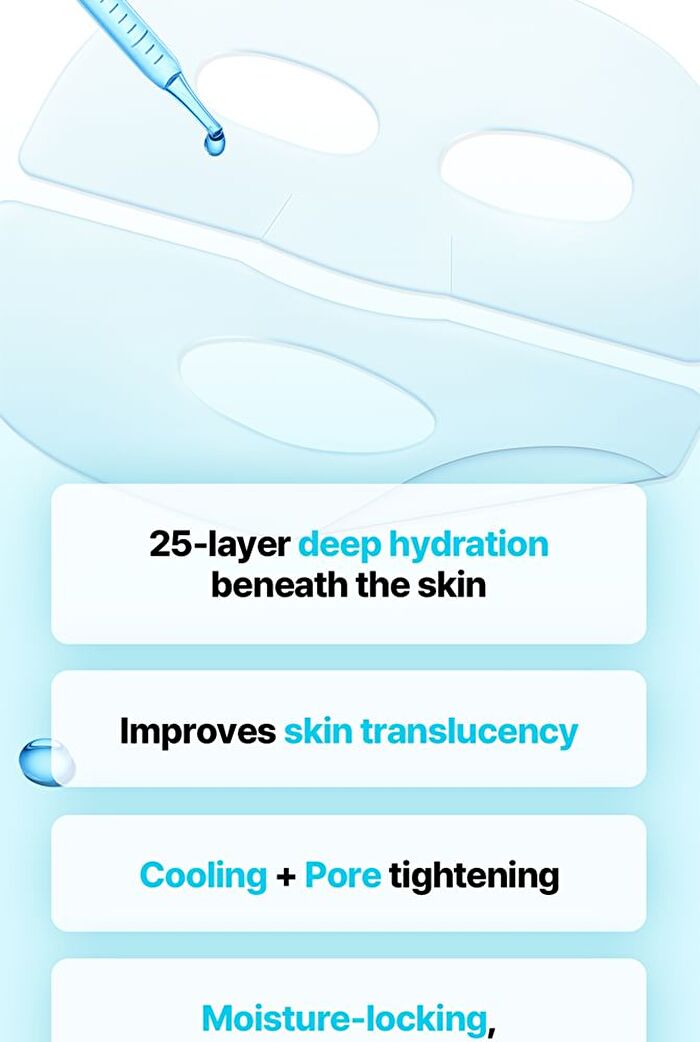 Madeca Lab Glow Gel Mask 1 pc - 2 Types - PDRN Skin Tightening