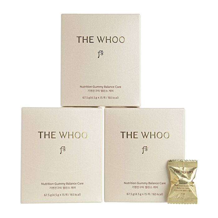 The Whoo Nutrition Gummy Balance Care - 4.5g x 45 gummies