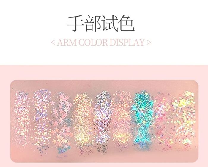 Gogo Tales Stellar Ropple Colourful Eyeshadow Palette - #G01 - 6g