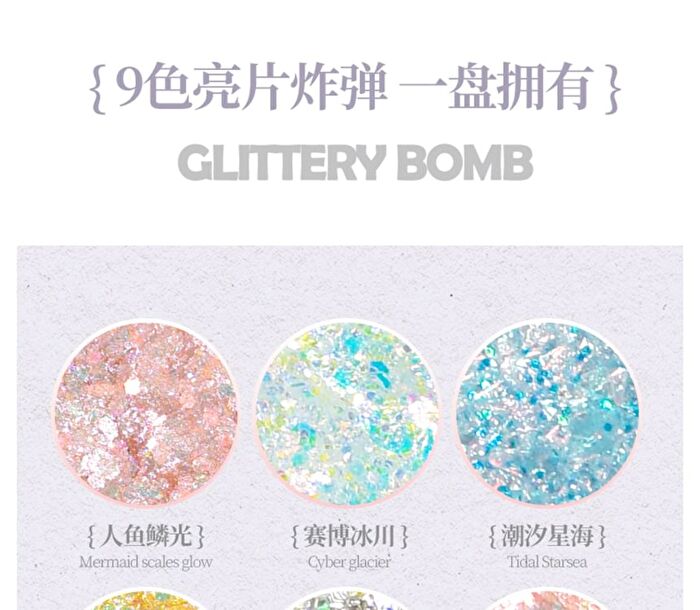 Gogo Tales Stellar Ropple Colourful Eyeshadow Palette - #G01 - 6g