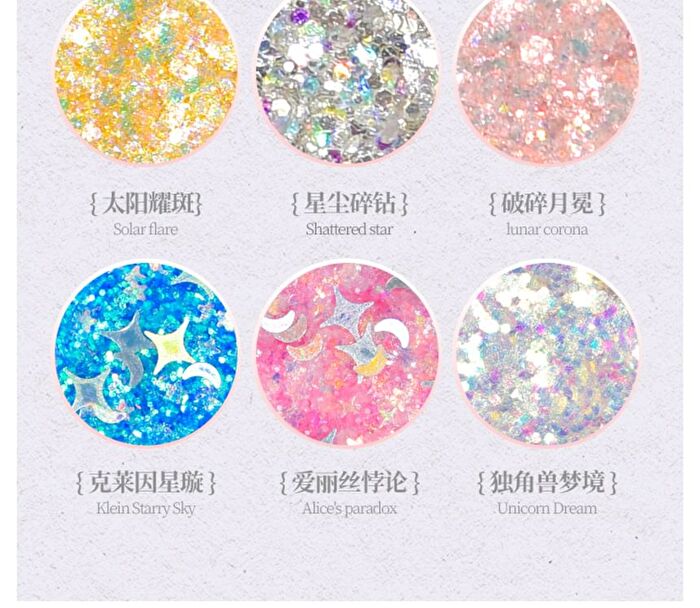 Gogo Tales Stellar Ropple Colourful Eyeshadow Palette - #G01 - 6g
