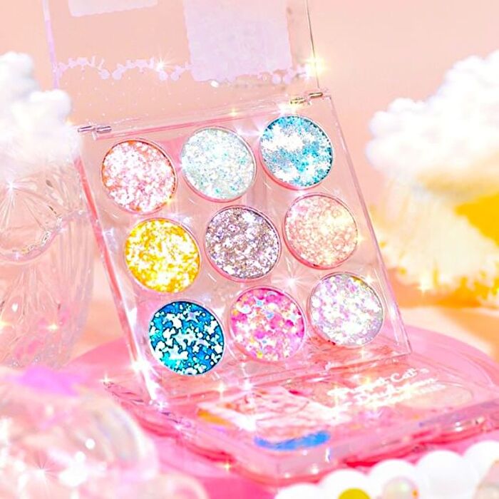 Gogo Tales Stellar Ropple Colourful Eyeshadow Palette - #G01 - 6g