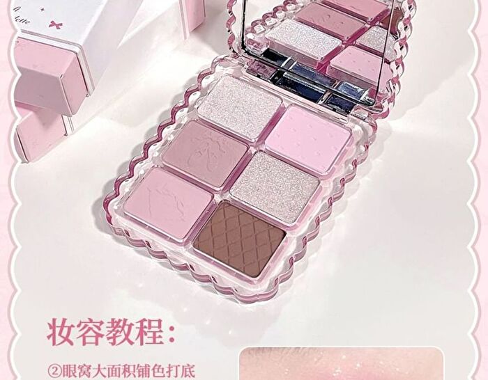 Gogo Tales Sweet Ballet Soft Mist Eyeshadow Palette - 6 Colors - #G01 - 7.8g