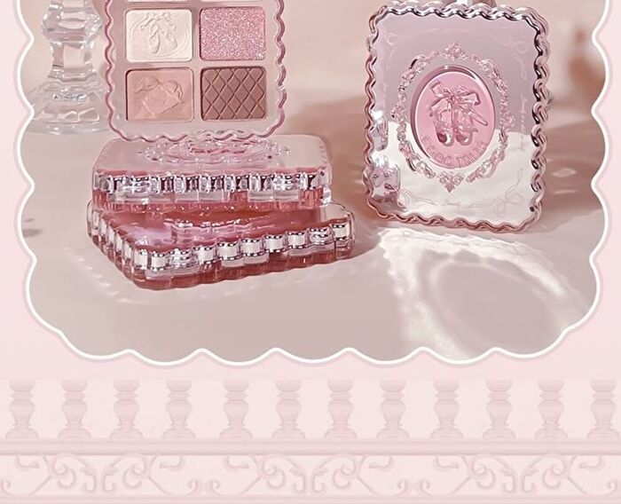 Gogo Tales Sweet Ballet Soft Mist Eyeshadow Palette - 6 Colors - #G02 - 7.8g