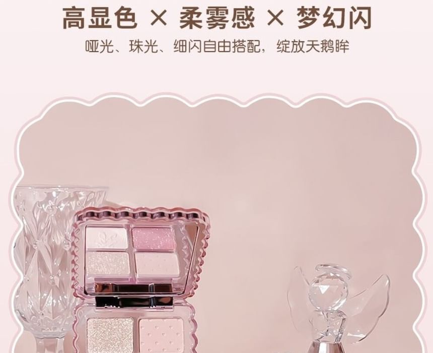 Gogo Tales Sweet Ballet Soft Mist Eyeshadow Palette - 6 Colors - #G03 - 7.8g