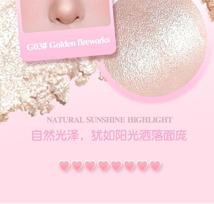 Gogo Tales Soft Focus Baking Highlight - 3 Colors - #G02 - 6g