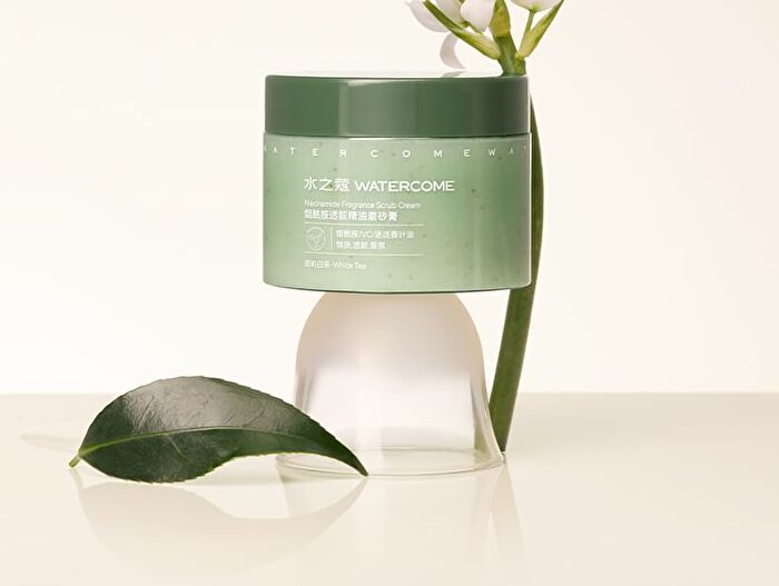 Watercome Niacinamide Fragrance Scrub Cream - White Tea - 180g