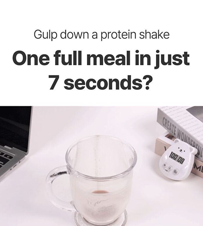 NuttyBlack Protein Shake - 50g