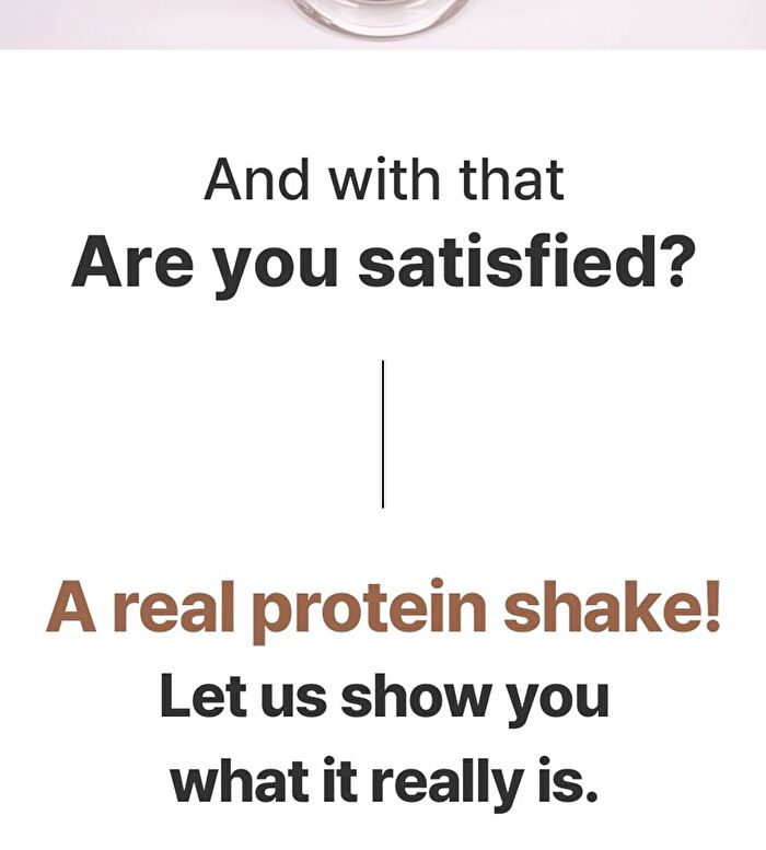 NuttyBlack Protein Shake - 50g