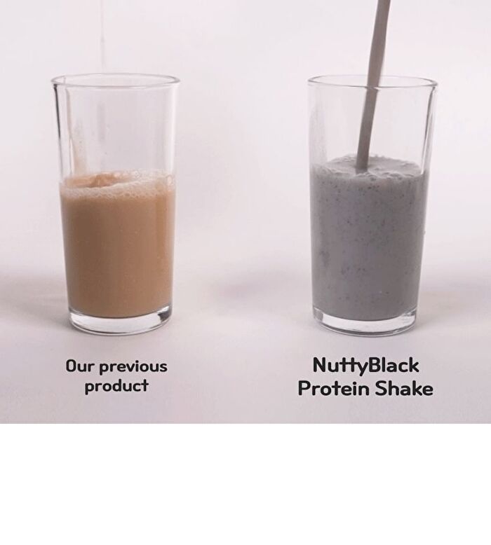 NuttyBlack Protein Shake - 50g