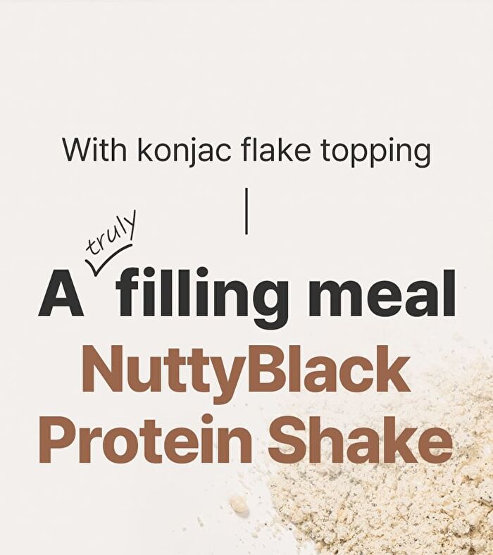 NuttyBlack Protein Shake - 50g
