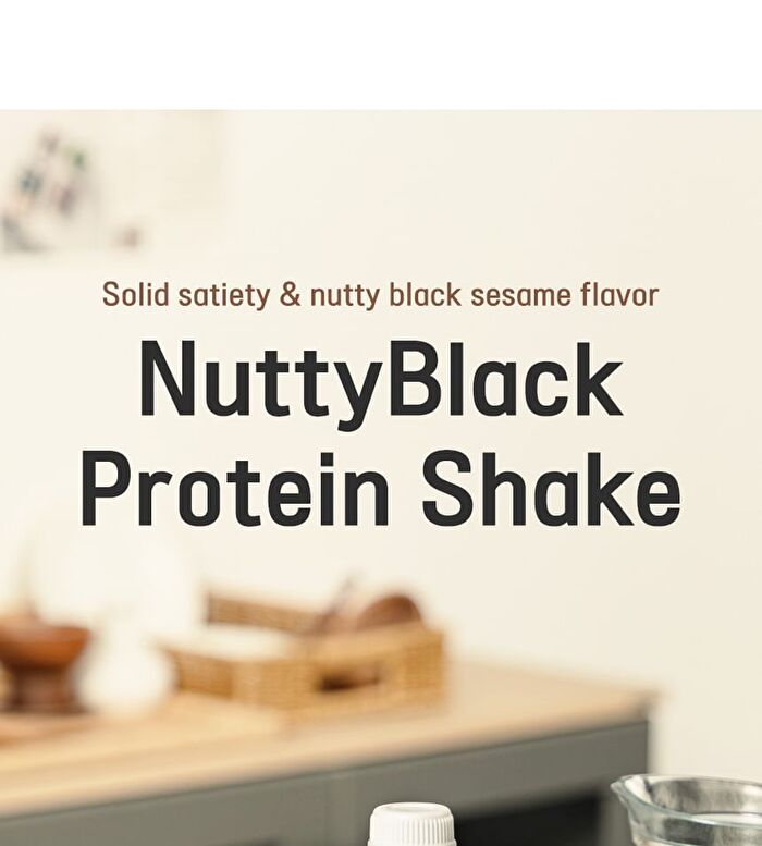 NuttyBlack Protein Shake - 50g