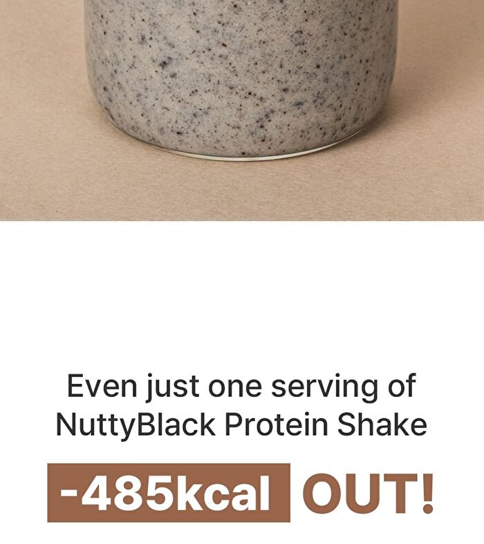 NuttyBlack Protein Shake - 50g