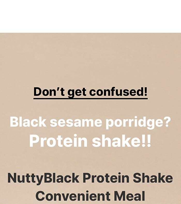 NuttyBlack Protein Shake - 50g