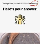 NuttyBlack Protein Shake - 50g