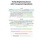 Perilla Whitening Serum - 50ml