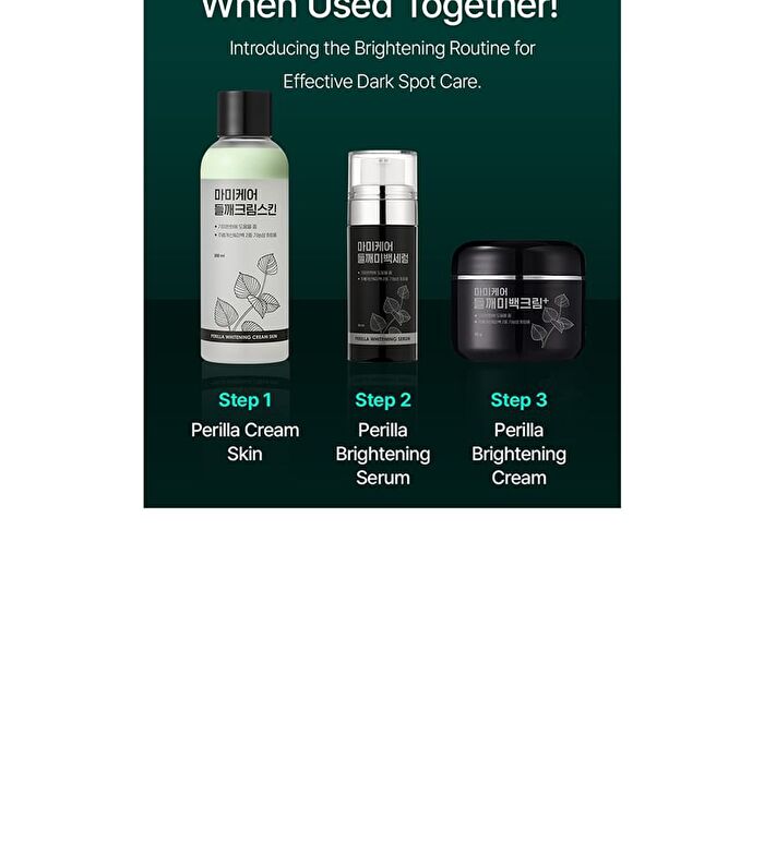Perilla Whitening Cream Skin - 200ml