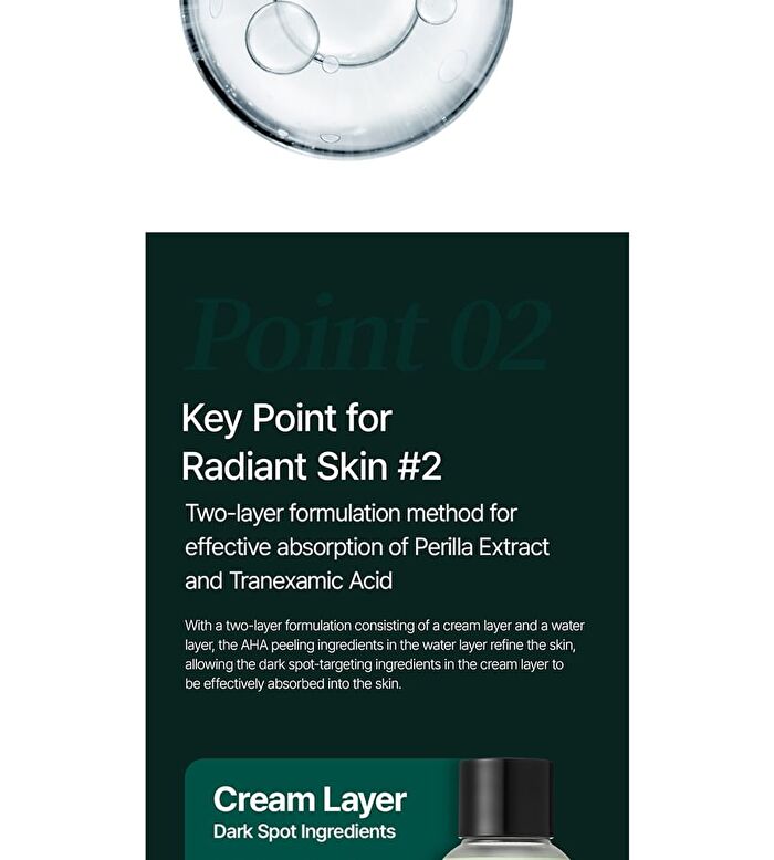 Perilla Whitening Cream Skin - 200ml