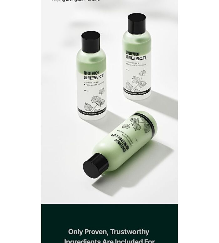 Perilla Whitening Cream Skin - 200ml