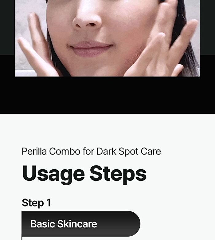 Perilla Whitening Ampoule Mask - 23g x 1 sheet