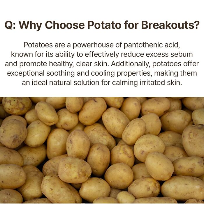 Potato Wash Off Pack - 100g
