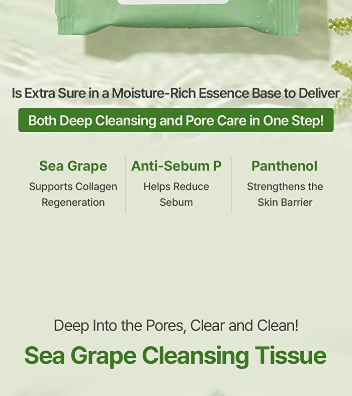 Sea Grape Cleansing Tissue - 10 sheets