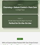 Sea Grape Cleansing Tissue - 10 sheets