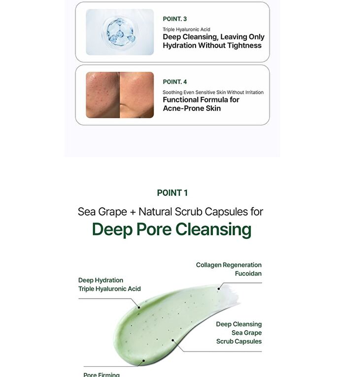 Sea Grape Cleansing Foam - 120ml