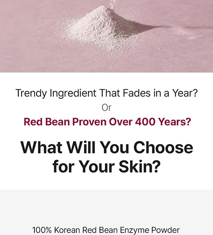Red Bean Enzyme Cleanser - 50g