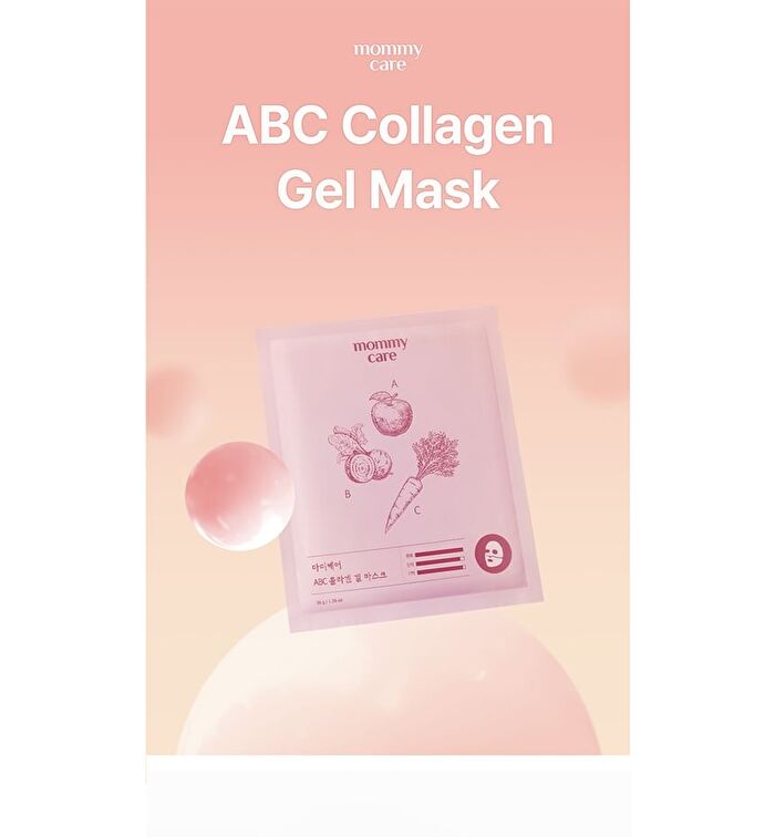ABC Collagen Gel Mask Set -  36g x 4 sheets