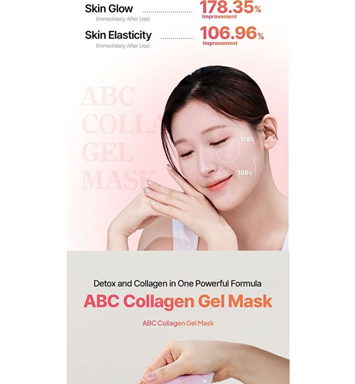 ABC Collagen Gel Mask Set -  36g x 4 sheets