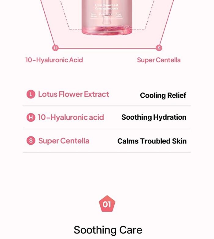 Lotus Flower Leaf Calming Ampoule - 50ml