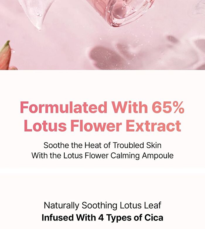 Lotus Flower Leaf Calming Ampoule - 50ml